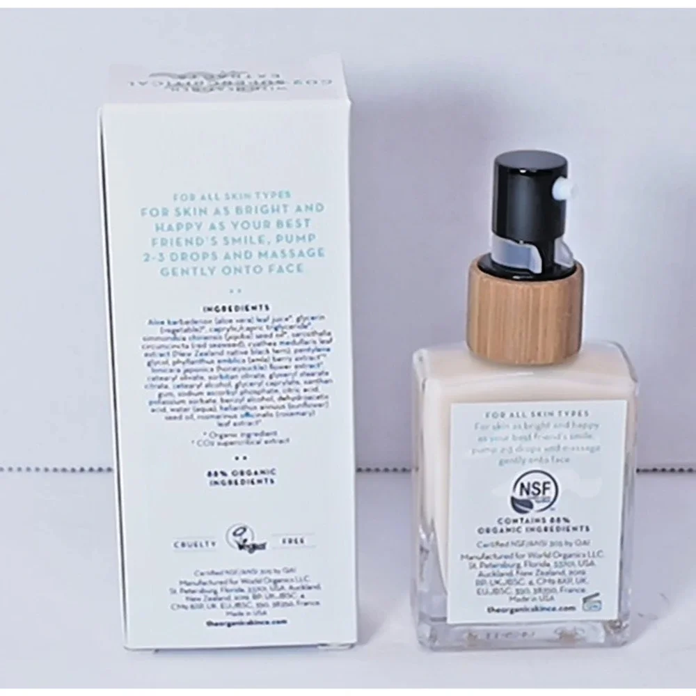 THE ORGANIC‎ SKIN CO New Zealand Marine & Vitamin C Vitamin Sea Serum 1oz New